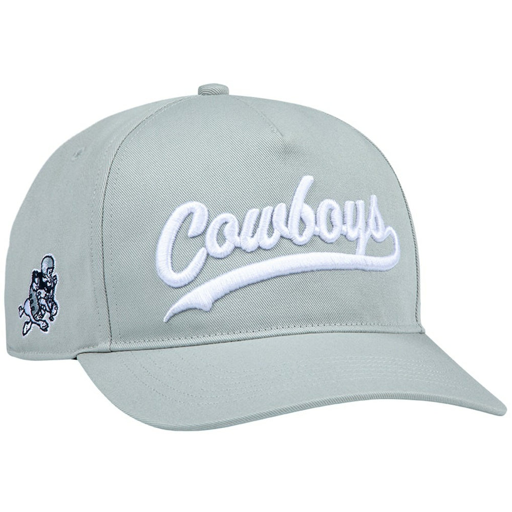 Dallas Cowboys GOLF WANG Snapback Hat - Silver Hats