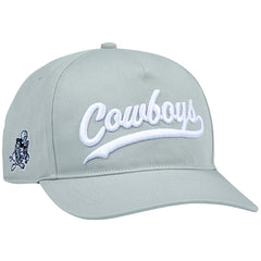 Dallas Cowboys GOLF WANG Snapback Hat - Silver Hats