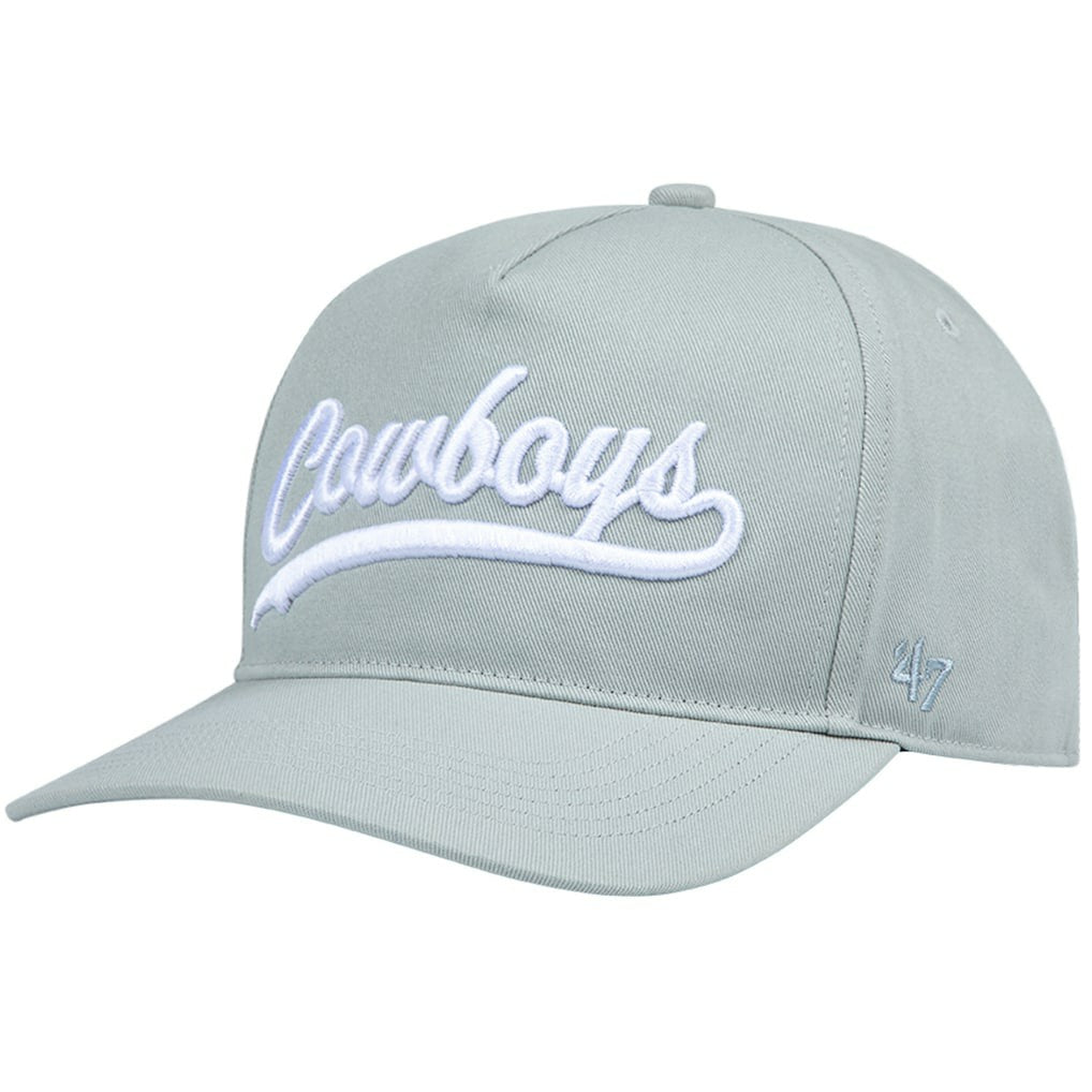 Dallas Cowboys GOLF WANG Snapback Hat - Silver Hats