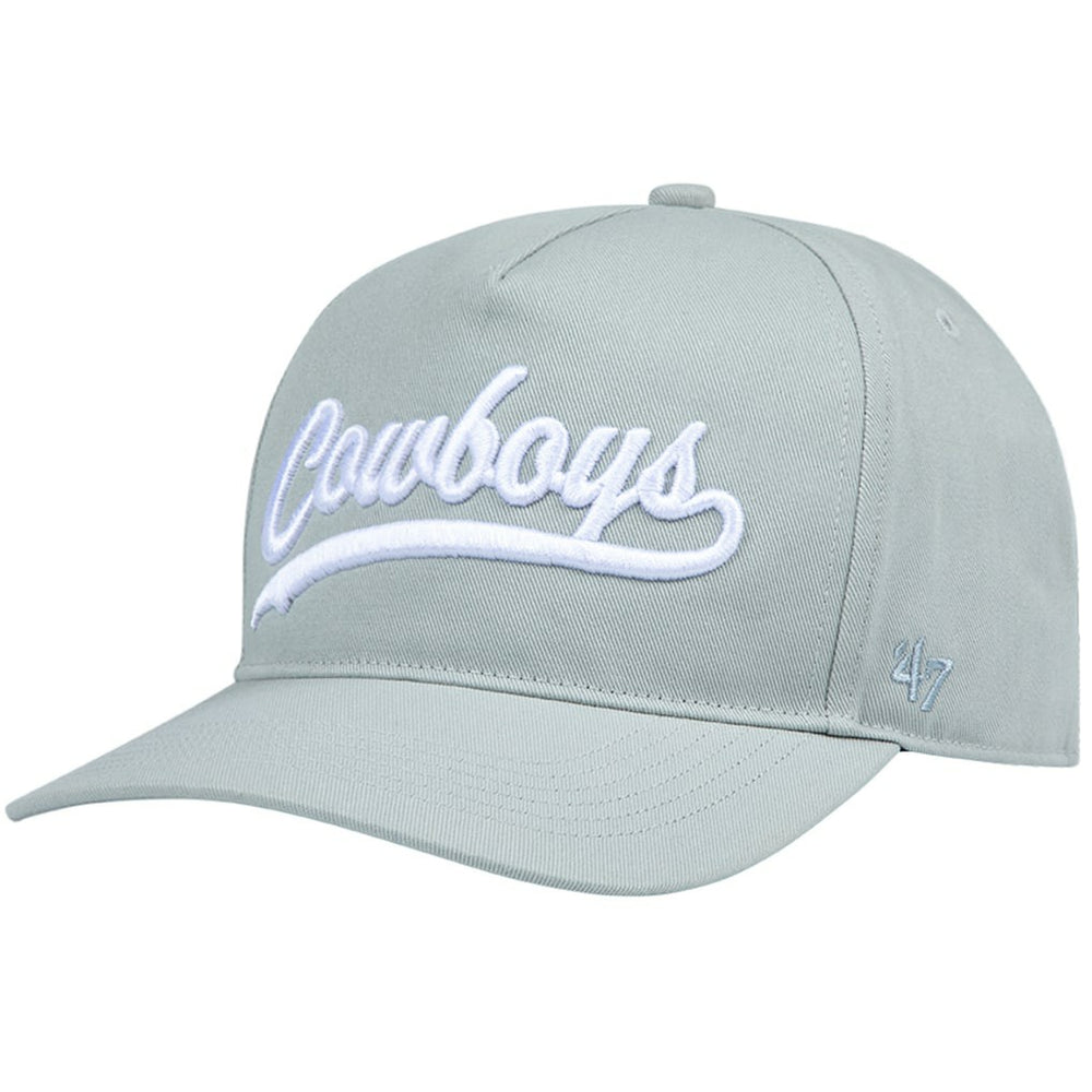 Dallas Cowboys GOLF WANG Snapback Hat - Silver Hats