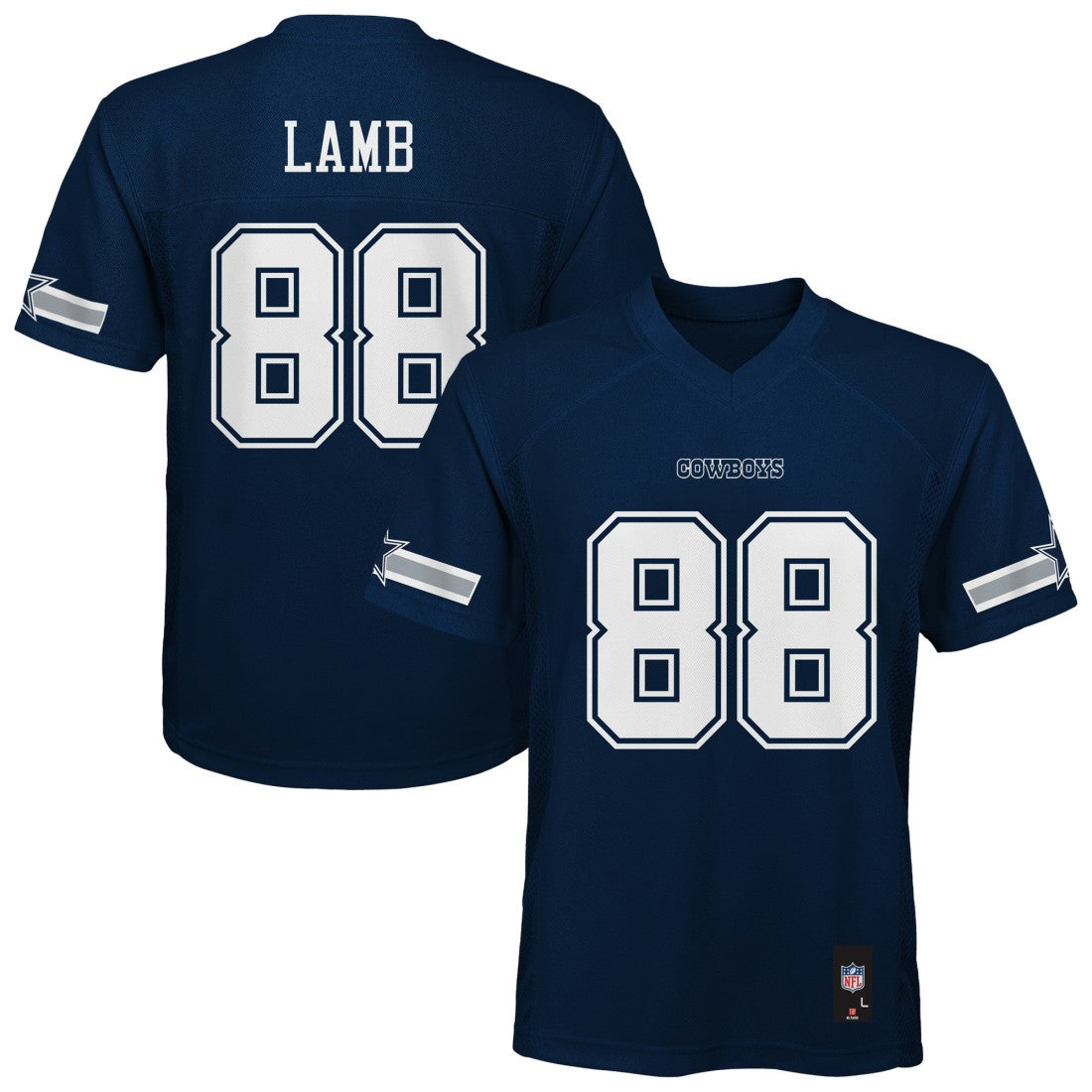 CeeDee Lamb Dallas Cowboys Outerstuff Preschool Replica Player Jersey - Navy Jerseys