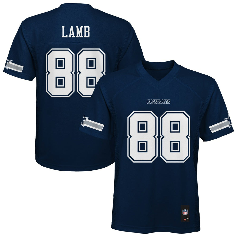 CeeDee Lamb Dallas Cowboys Outerstuff Preschool Replica Player Jersey - Navy Jerseys