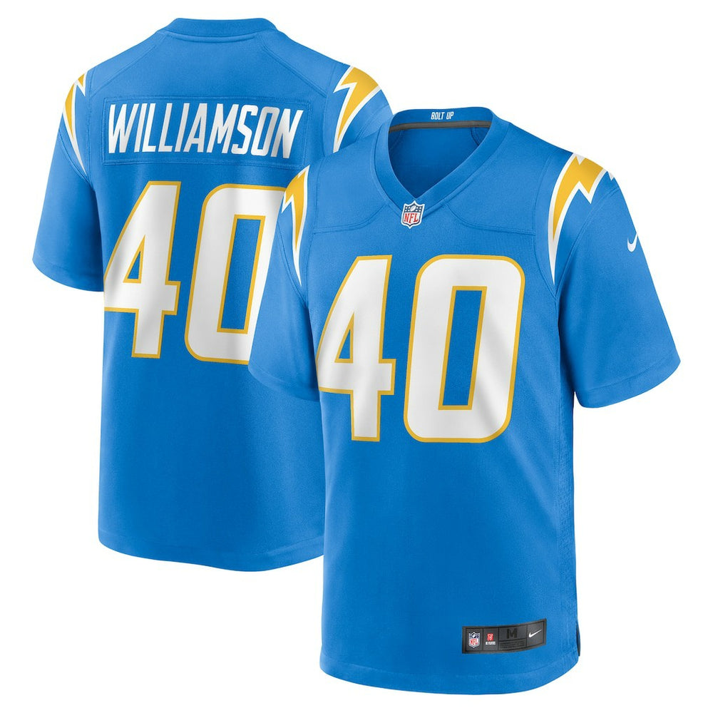 Kendall Williamson Los Angeles Chargers Team Game Jersey - Powder Blue Jerseys