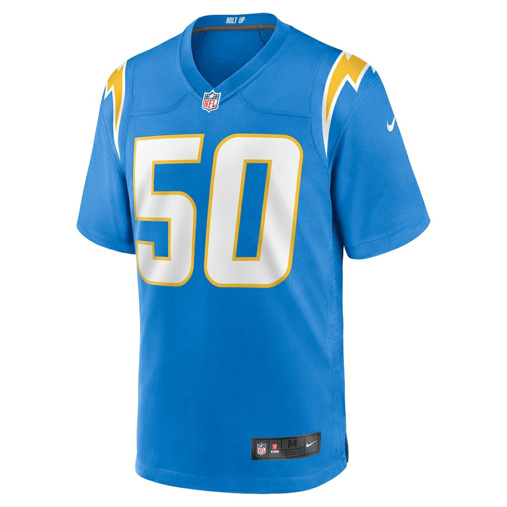 Caleb Murphy Los Angeles Chargers Team Game Jersey - Powder Blue Jerseys