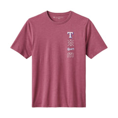 Texas Rangers TravisMathew Sunset Slam 2.0 T-Shirt - Heather Red T-shirts