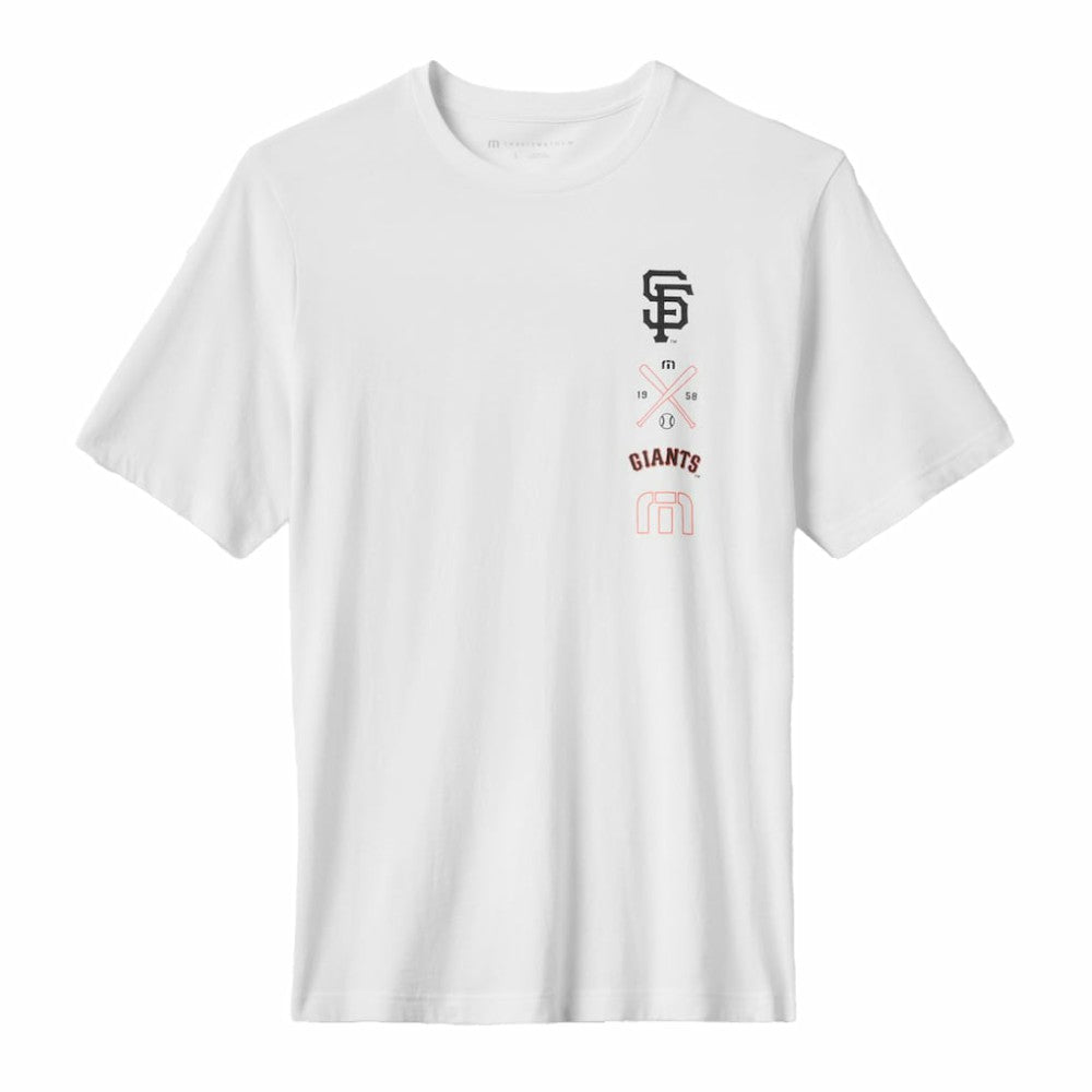 San Francisco Giants TravisMathew Sunset Slam 2.0 T-Shirt - White T-shirts