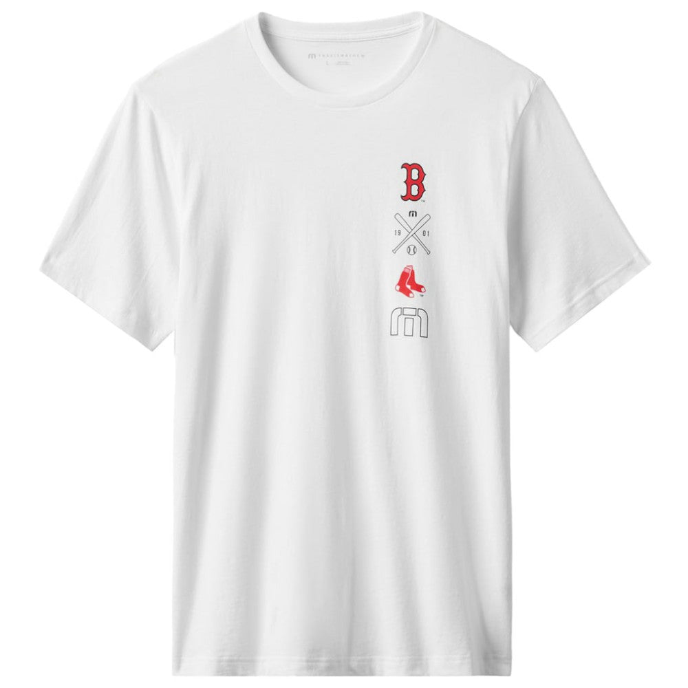 Boston Red Sox TravisMathew Sunset Slam 2.0 T-Shirt - White T-shirts