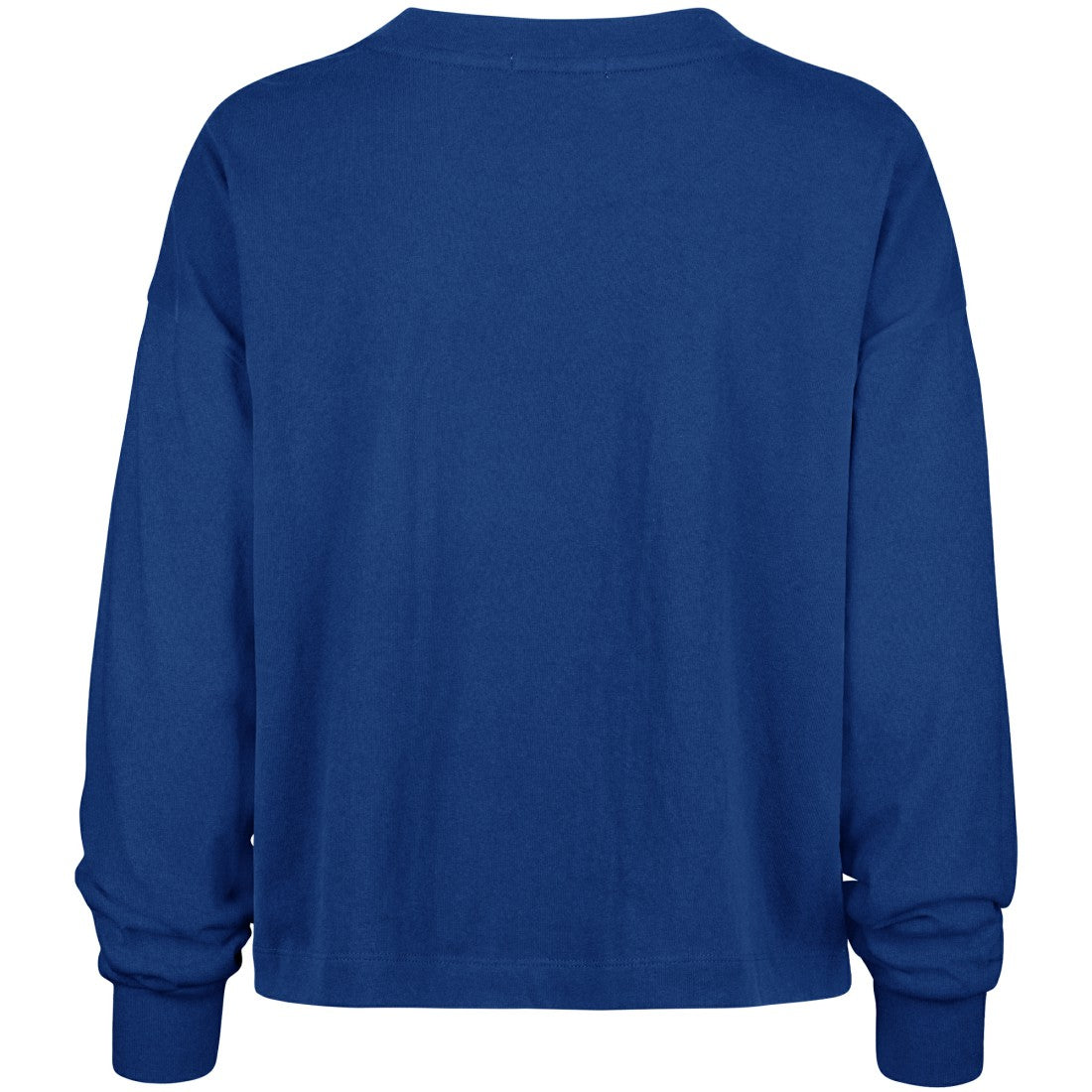 New York Giants '47 Women's Muse Sydney Long Sleeve Cropped T-Shirt - Royal T-shirts