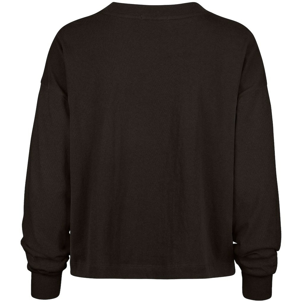 Cleveland Browns '47 Women's Muse Sydney Long Sleeve Cropped T-Shirt - Brown T-shirts