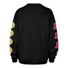 Pittsburgh Steelers '47 Women's Go Big Oversized Pullover Sweatshirt - Black Pullover