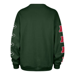 New York Jets '47 Women's Go Big Oversized Pullover Sweatshirt - Green Pullover