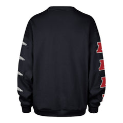 Denver Broncos '47 Women's Go Big Oversized Pullover Sweatshirt - Navy Pullover
