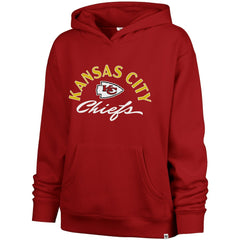 Kansas City Chiefs '47 Women's Whirlwind Naomi Pullover Hoodie - Red Hoodies