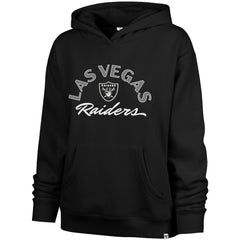 Las Vegas Raiders '47 Women's Whirlwind Naomi Pullover Hoodie - Black Hoodies