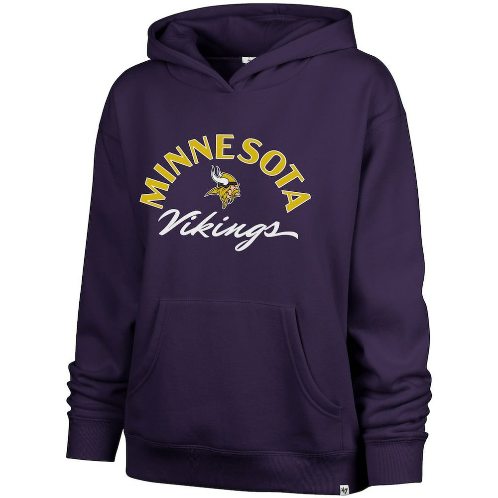 Minnesota Vikings '47 Women's Whirlwind Naomi Pullover Hoodie - Purple Hoodies