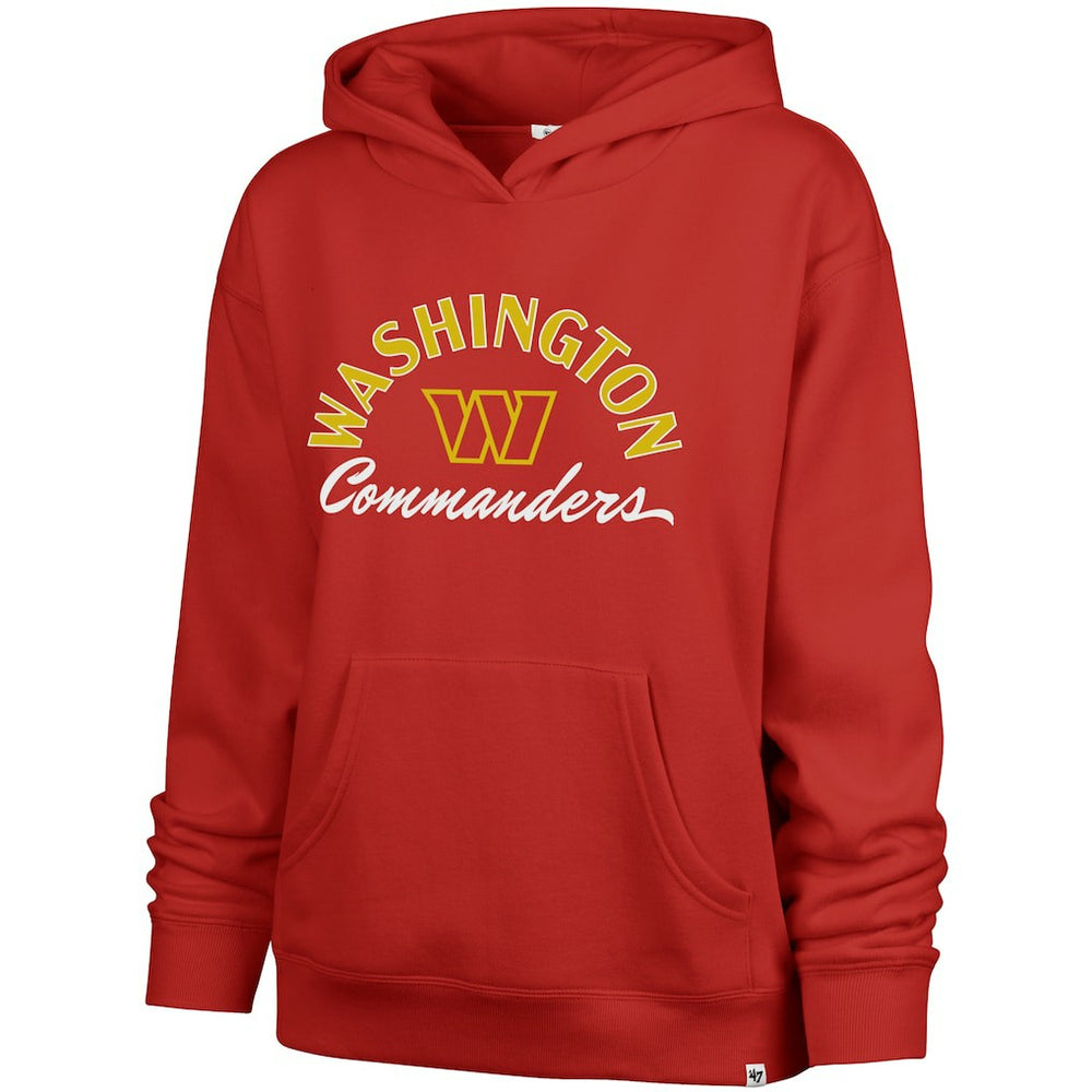 Washington Commanders '47 Women's Whirlwind Naomi Pullover Hoodie - Red Hoodies