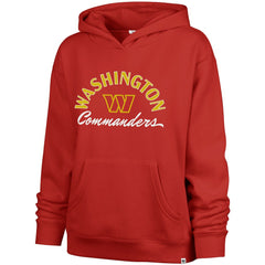 Washington Commanders '47 Women's Whirlwind Naomi Pullover Hoodie - Red Hoodies