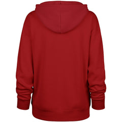 San Francisco 49ers '47 Women's Whirlwind Naomi Pullover Hoodie - Scarlet Hoodies