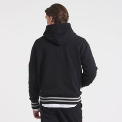 Kansas City Chiefs x Todd Snyder Relaxed Canadian Fleece Hoodie - Black Hoodies