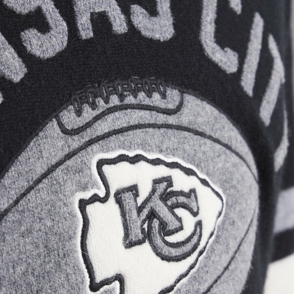 Kansas City Chiefs x Todd Snyder Cashmere Crew Sweater - Black
