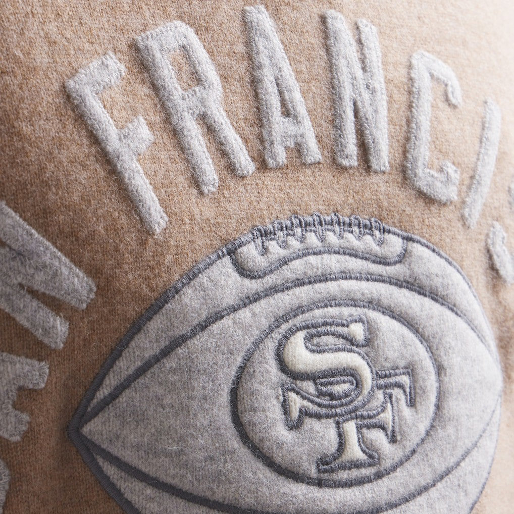 San Francisco 49ers x Todd Snyder Cashmere Crew Sweater - Oatmeal