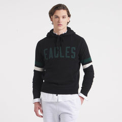 Philadelphia Eagles x Todd Snyder Cashmere Hoodie Sweater - Black Hoodies