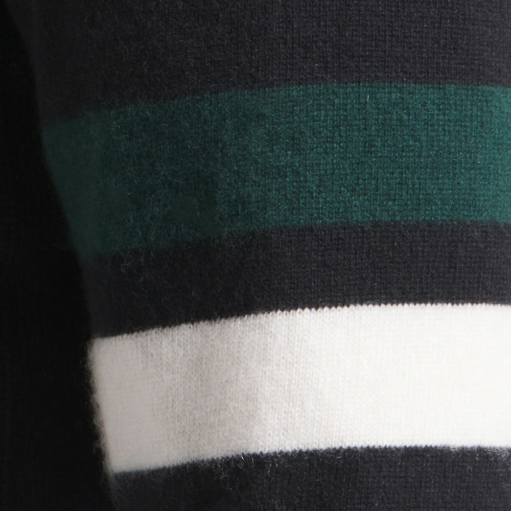Philadelphia Eagles x Todd Snyder Cashmere Hoodie Sweater - Black Hoodies