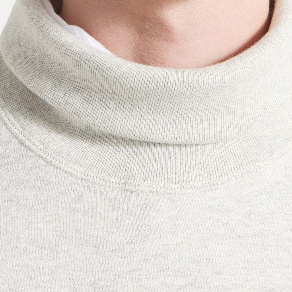 New York Giants x Todd Snyder Relaxed Canadian Fleece Turtleneck - Oatmeal