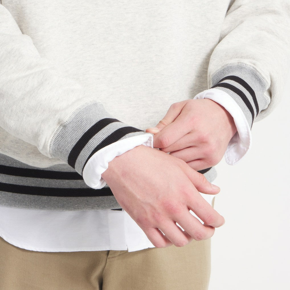 New York Giants x Todd Snyder Relaxed Canadian Fleece Turtleneck - Oatmeal