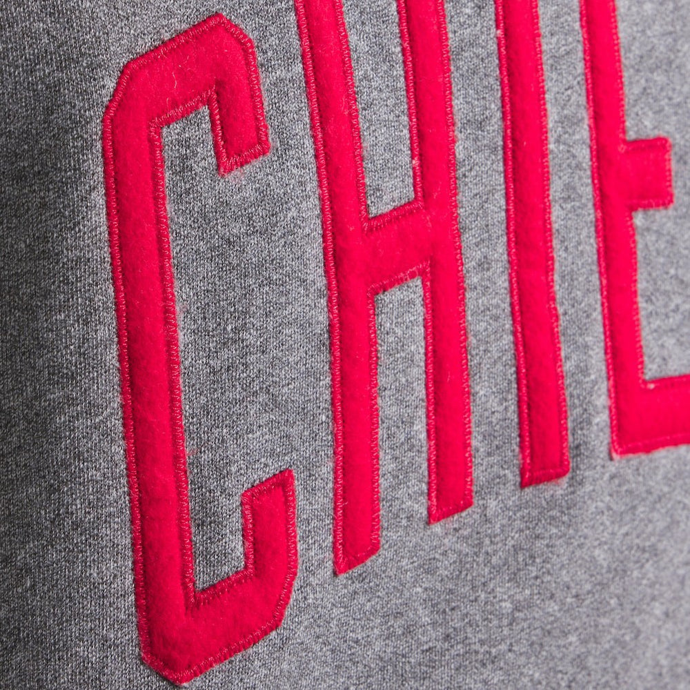 Kansas City Chiefs x Todd Snyder Relaxed Canadian Fleece Turtleneck - Heather Gray