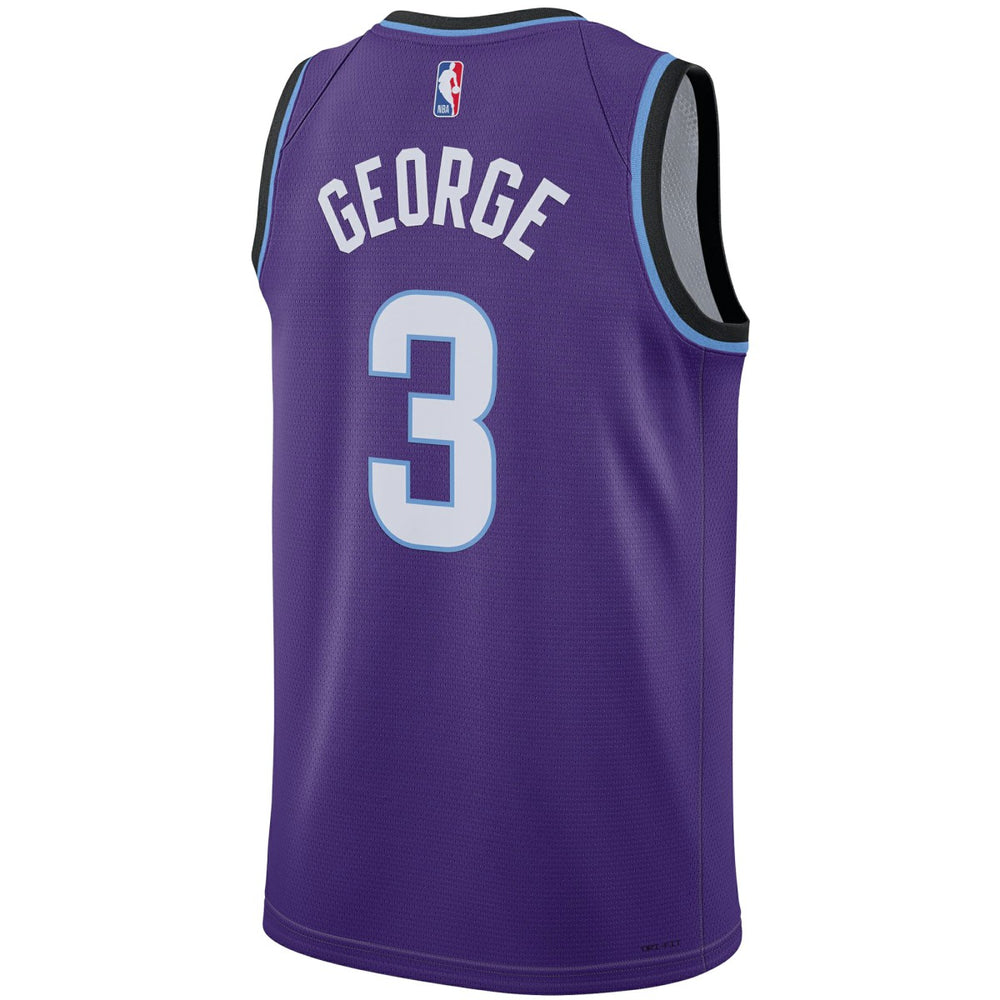 Keyonte George Utah Jazz Unisex Swingman Jersey Icon Edition Purple - Nike