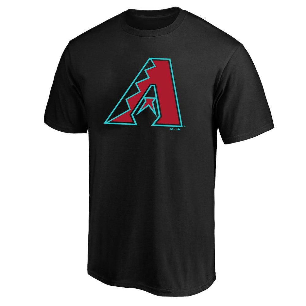 Arizona Diamondbacks Profile Big & Tall Primary Logo T-Shirt - Black T-shirts