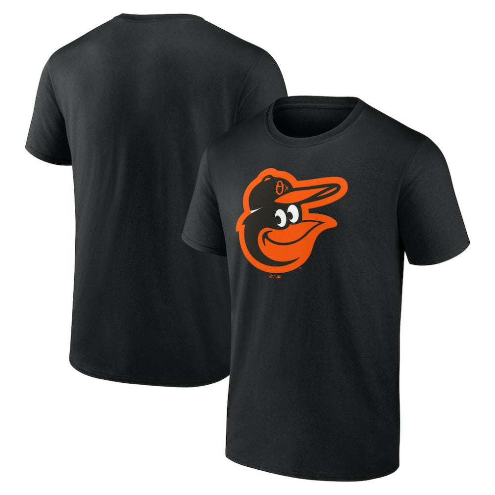 Baltimore Orioles Profile Big & Tall Primary Logo T-Shirt - Black T-shirts