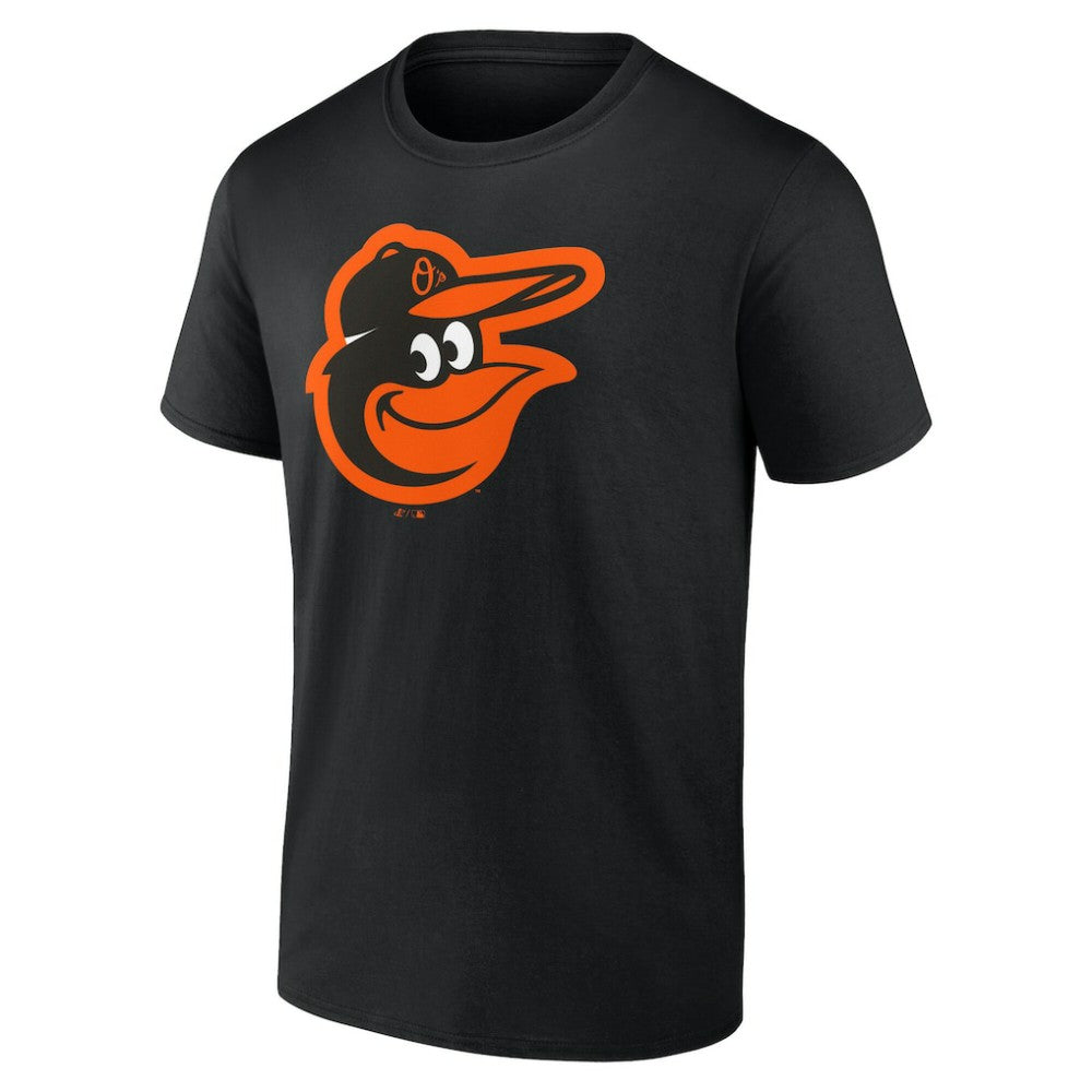 Baltimore Orioles Profile Big & Tall Primary Logo T-Shirt - Black T-shirts