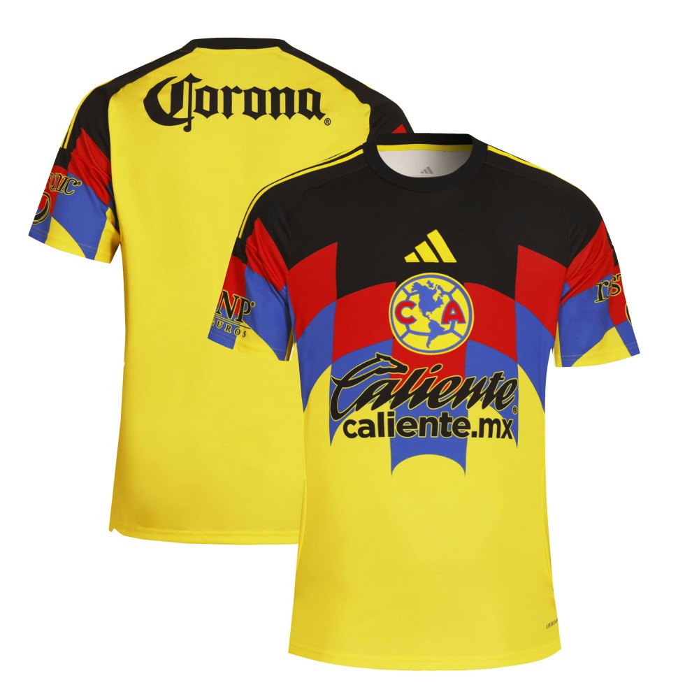 Club America 2025/26 Home Replica Jersey Yellow - Adidas cheap