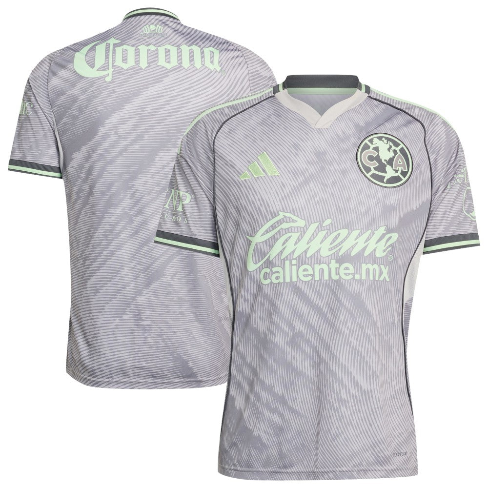 Club America 2025/26 Third Replica Jersey Gray - Adidas outlet