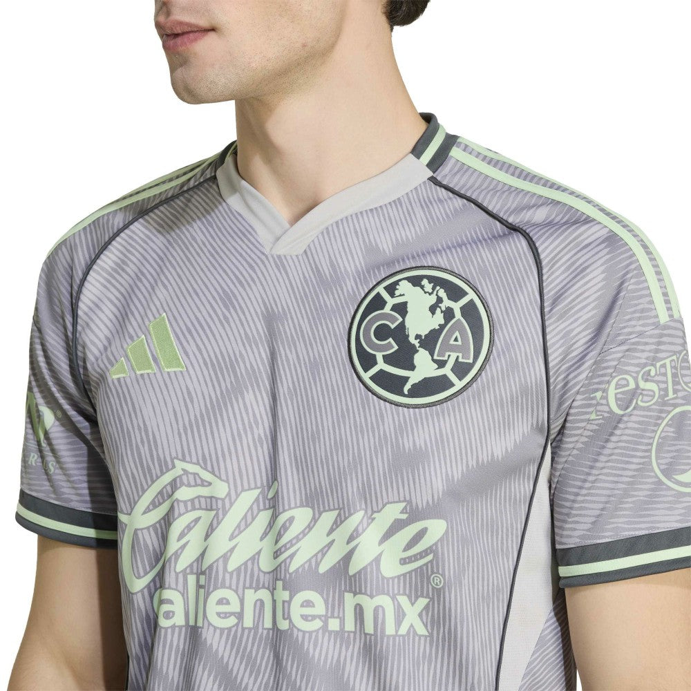Club America 2025/26 Third Replica Jersey Gray - Adidas outlet
