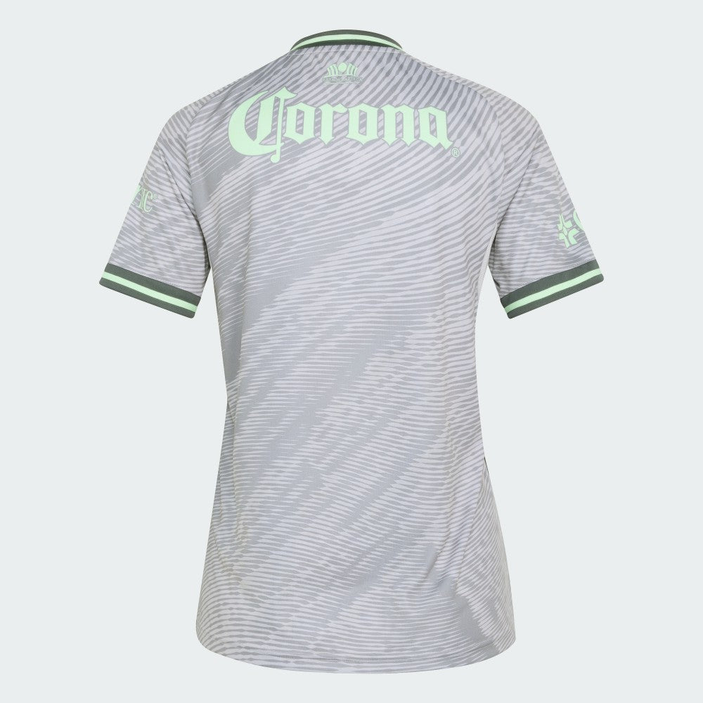 Club America Women's Third 2025/26 Replica Jersey Gray - Adidas on sale