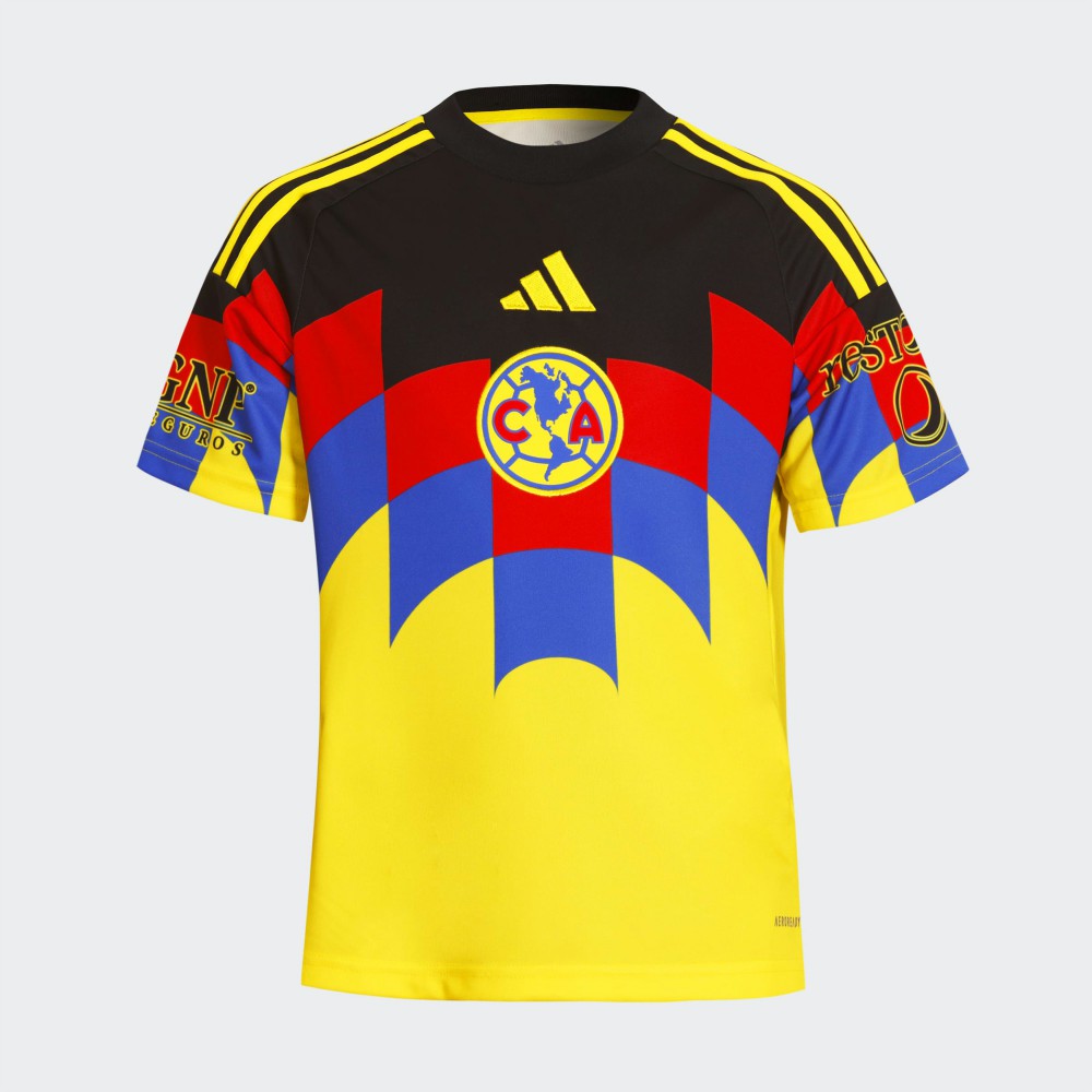 Club America Youth 2025/26 Home Replica Jersey Yellow - Adidas for sale