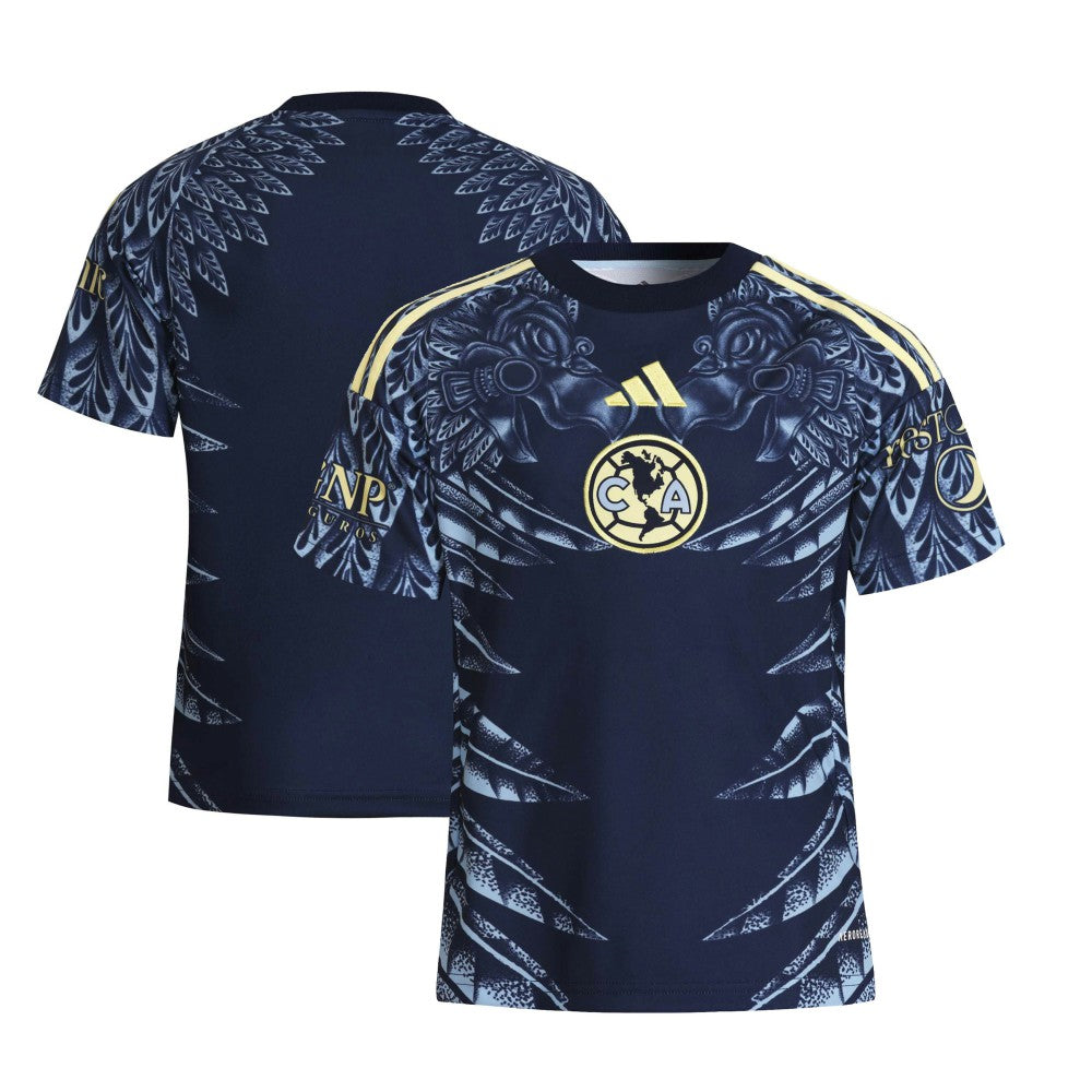 Club America Youth 2025/26 Away Replica Jersey Navy - Adidas cheap