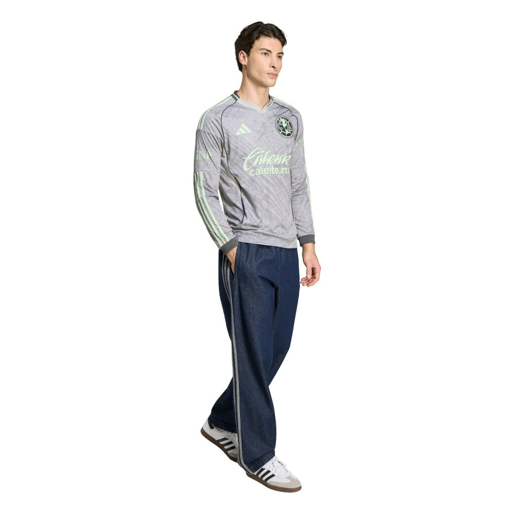 Club America 2025/26 Third Replica Long Sleeve Jersey Gray - Adidas for sale
