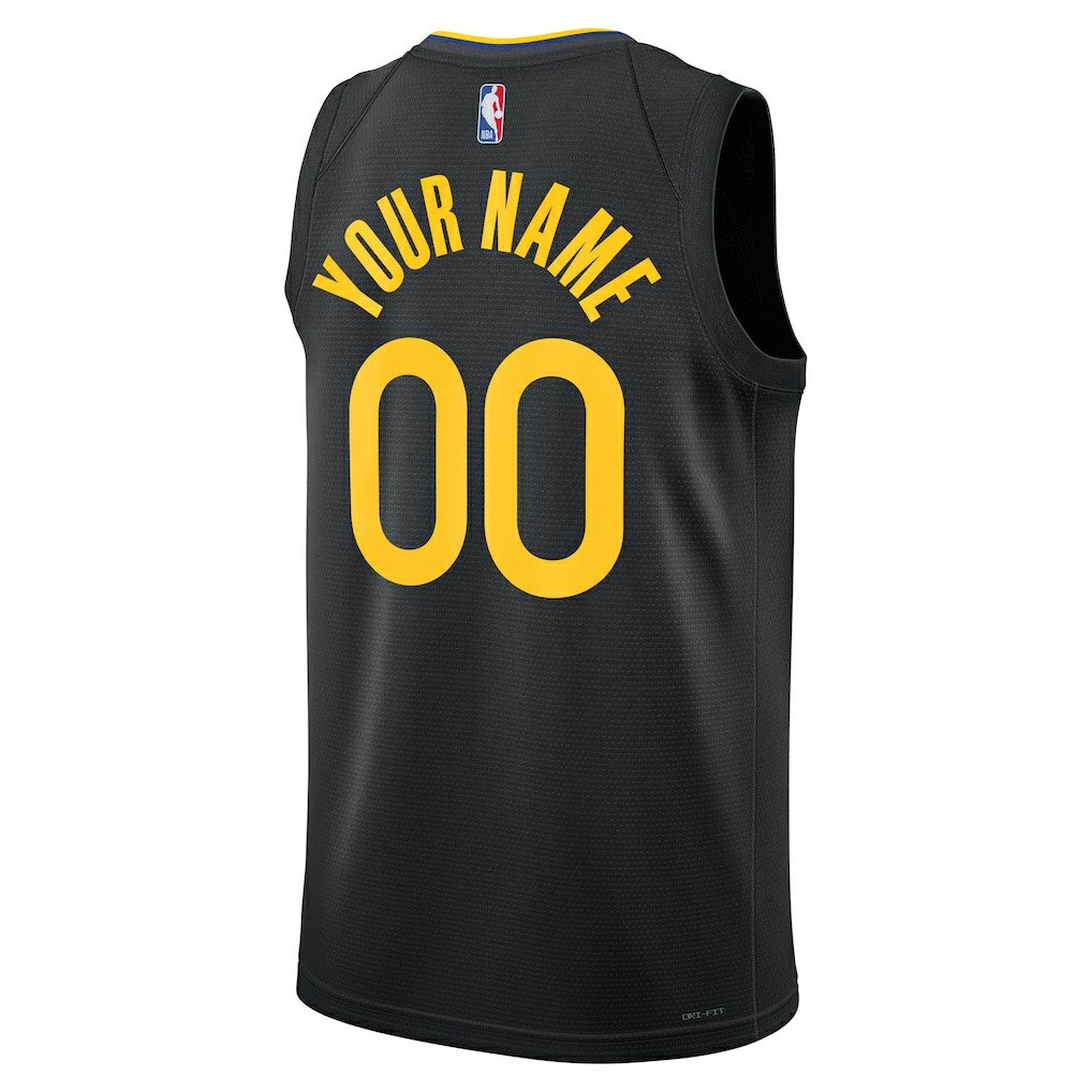 Golden State Warriors Jordan Brand Unisex 2024/25 Custom Swingman Jersey Statement Editi- Black