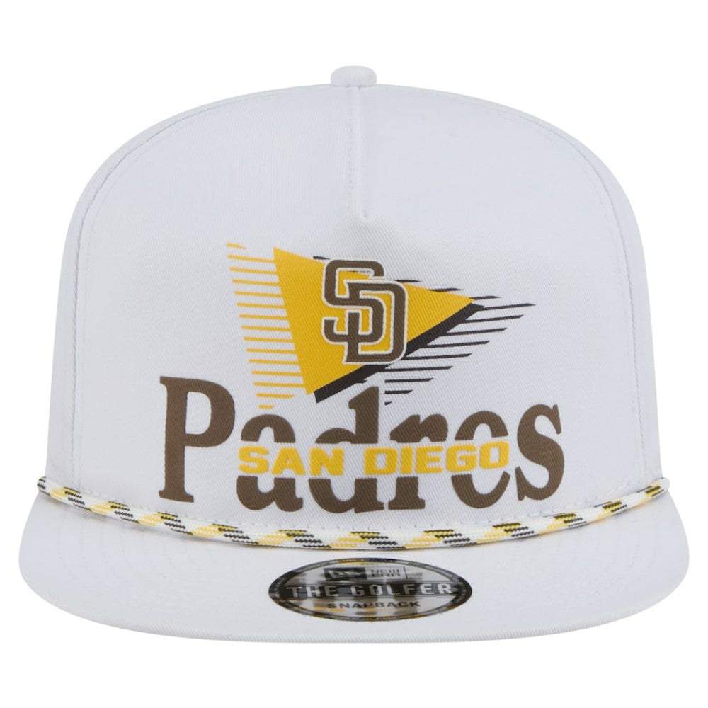 San Diego Padres New Era Collide Golfer Snapback Hat - White Hats