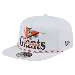 San Francisco Giants New Era Collide Golfer Snapback Hat - White Hats