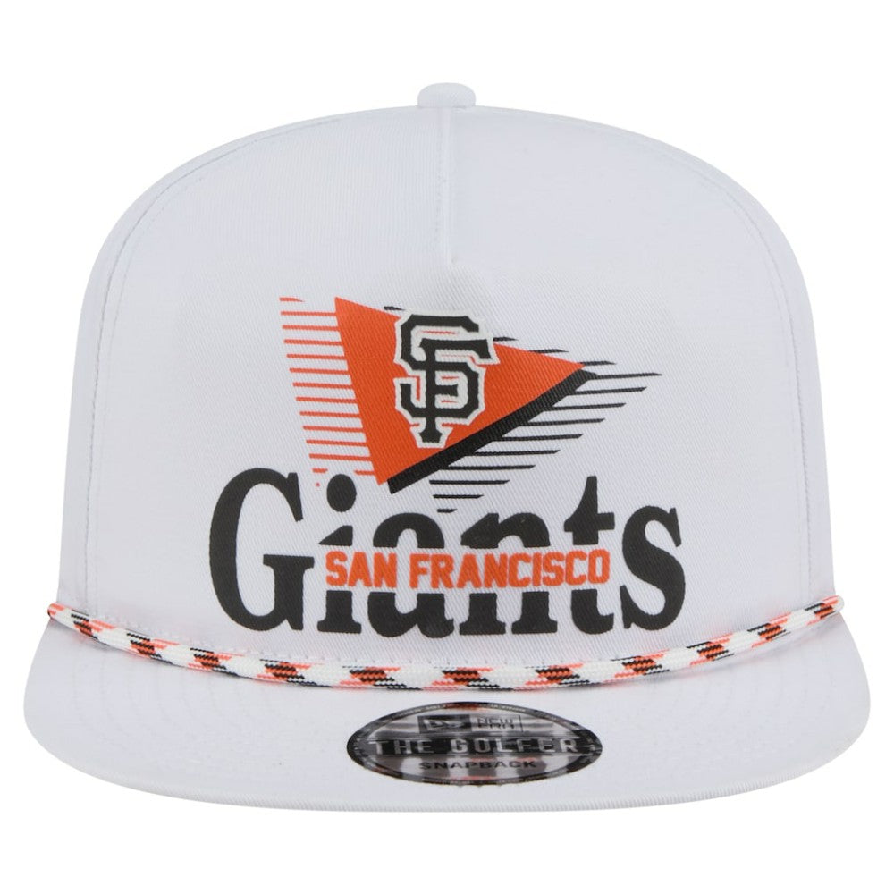 San Francisco Giants New Era Collide Golfer Snapback Hat - White Hats