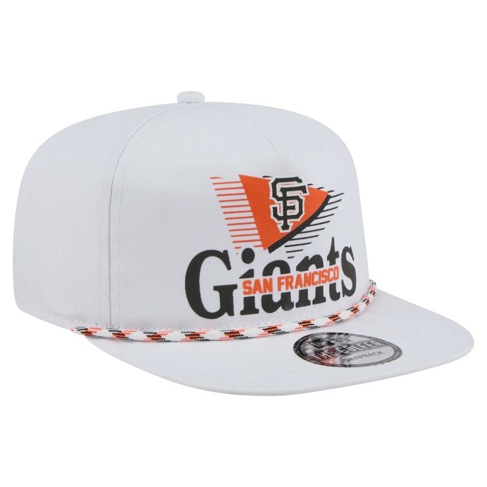 San Francisco Giants New Era Collide Golfer Snapback Hat - White Hats