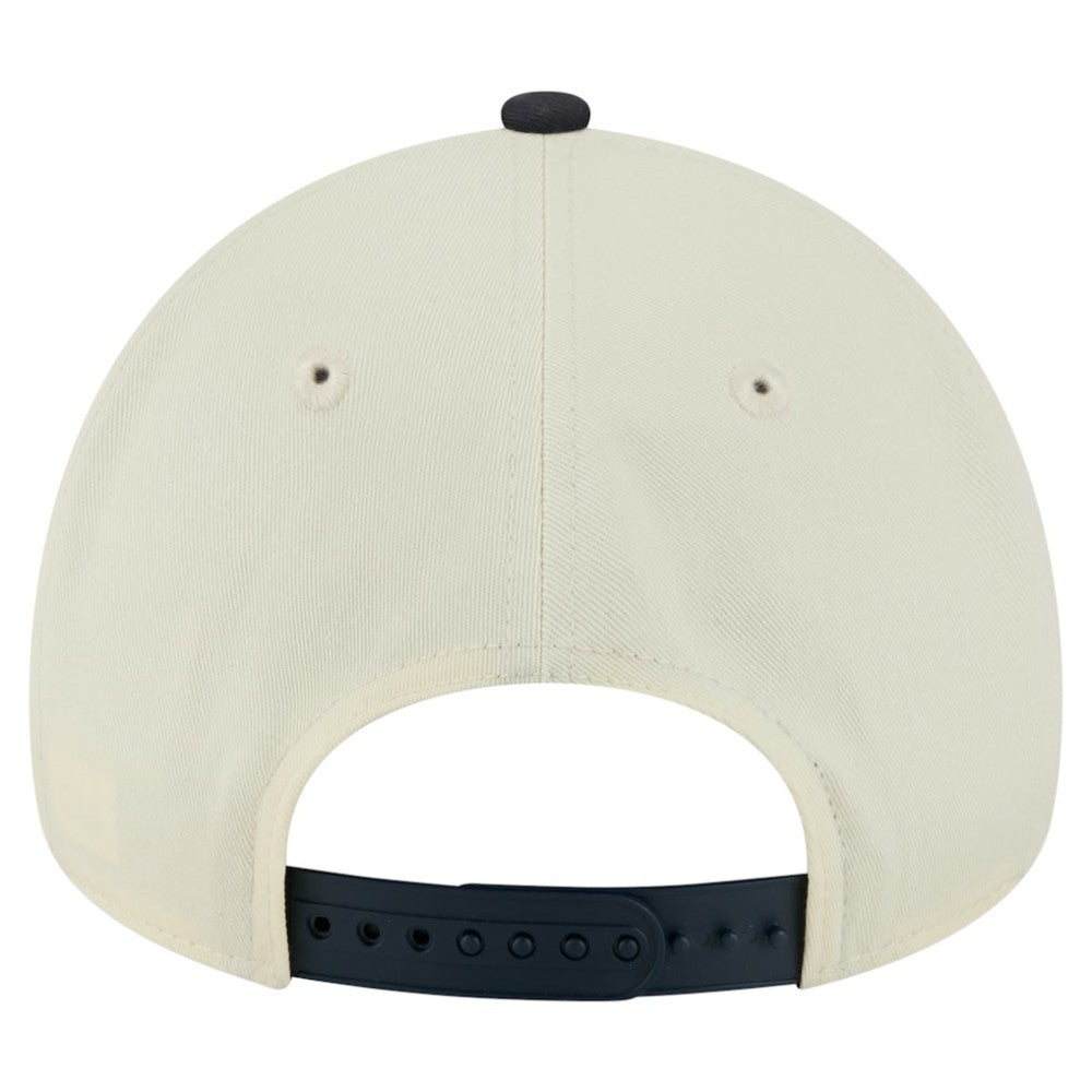 Minnesota Twins New Era Speckle A-Frame 9FORTY Adjustable Hat - Cream Hats