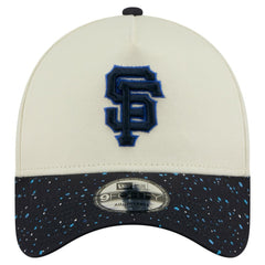 San Francisco Giants New Era Speckle A-Frame 9FORTY Adjustable Hat - Cream Hats
