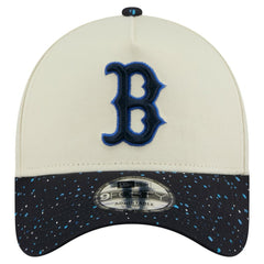 Boston Red Sox New Era Speckle A-Frame 9FORTY Adjustable Hat - Cream Hats