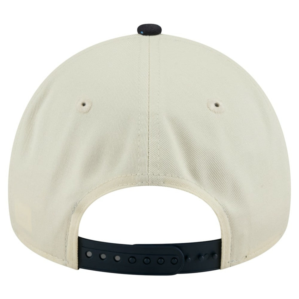 Chicago Cubs New Era Speckle A-Frame 9FORTY Adjustable Hat - Cream Hats